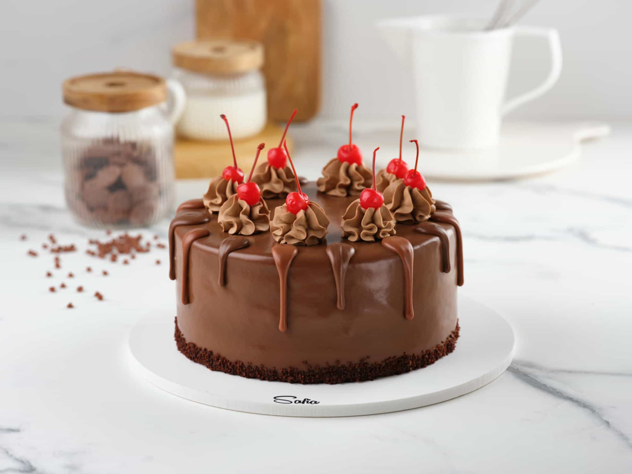 Торт Радуга шоколадная