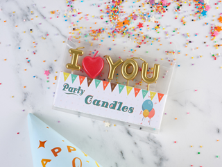Свечки I love you 