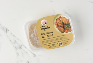 Котлеты Говяжьи в упаковке/5шт