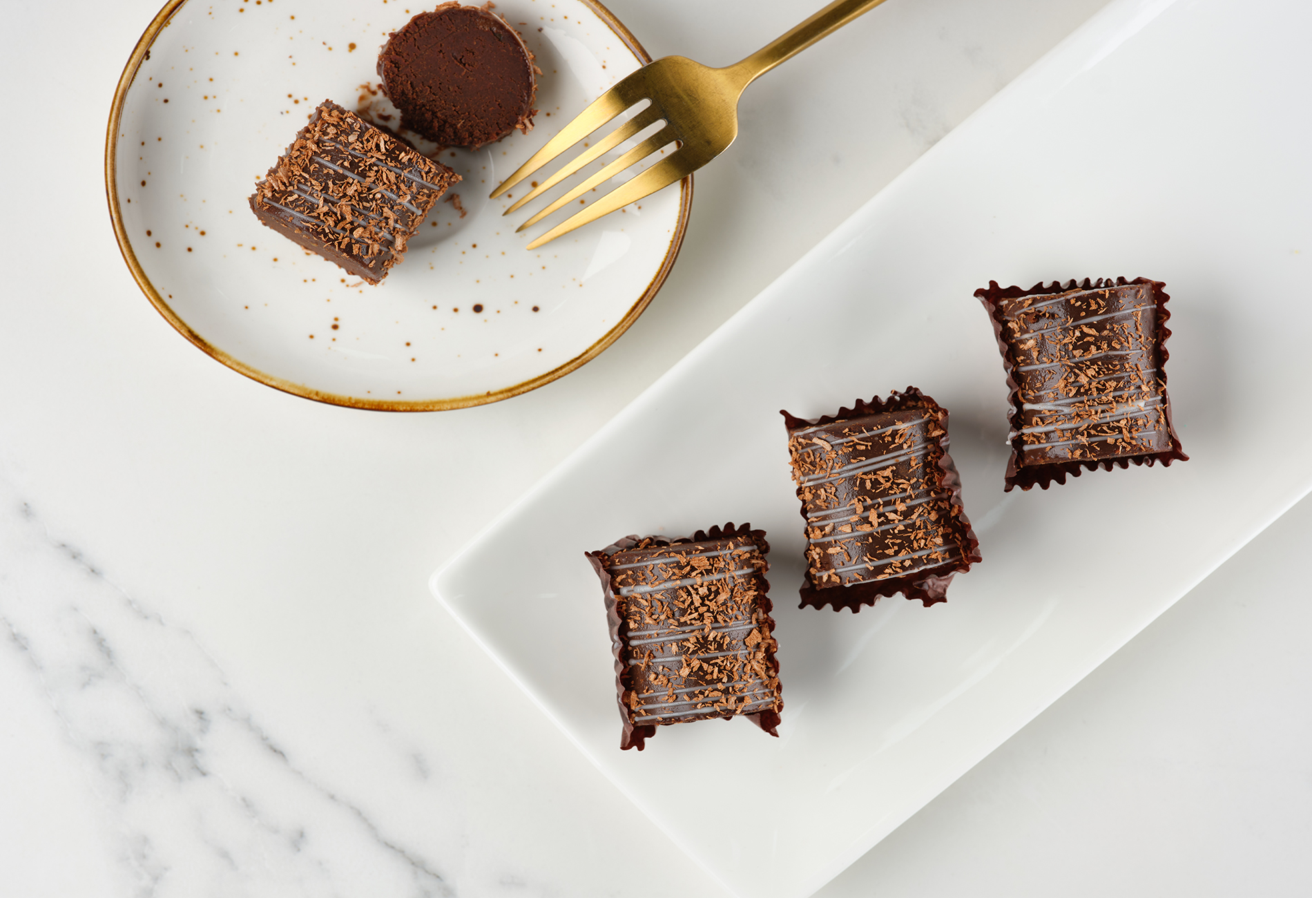 Мини пирожное Картошка