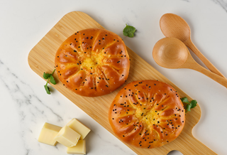 Балиш с пюре и сыром