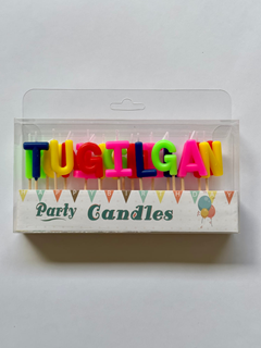 Свечки Tug'ilgan kuning bilan