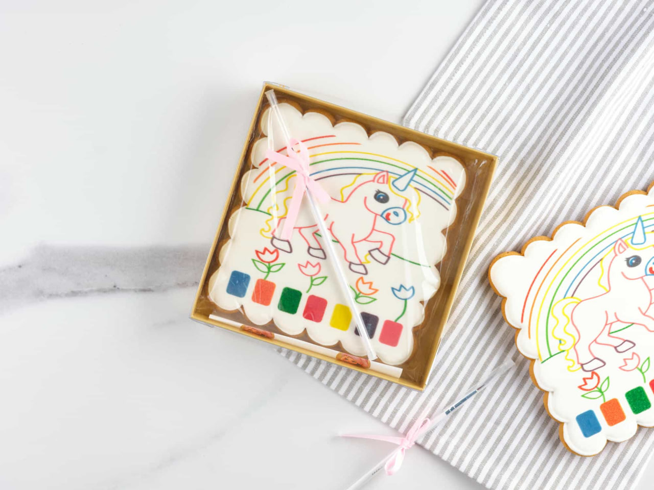 Пряничная раскраска Пони