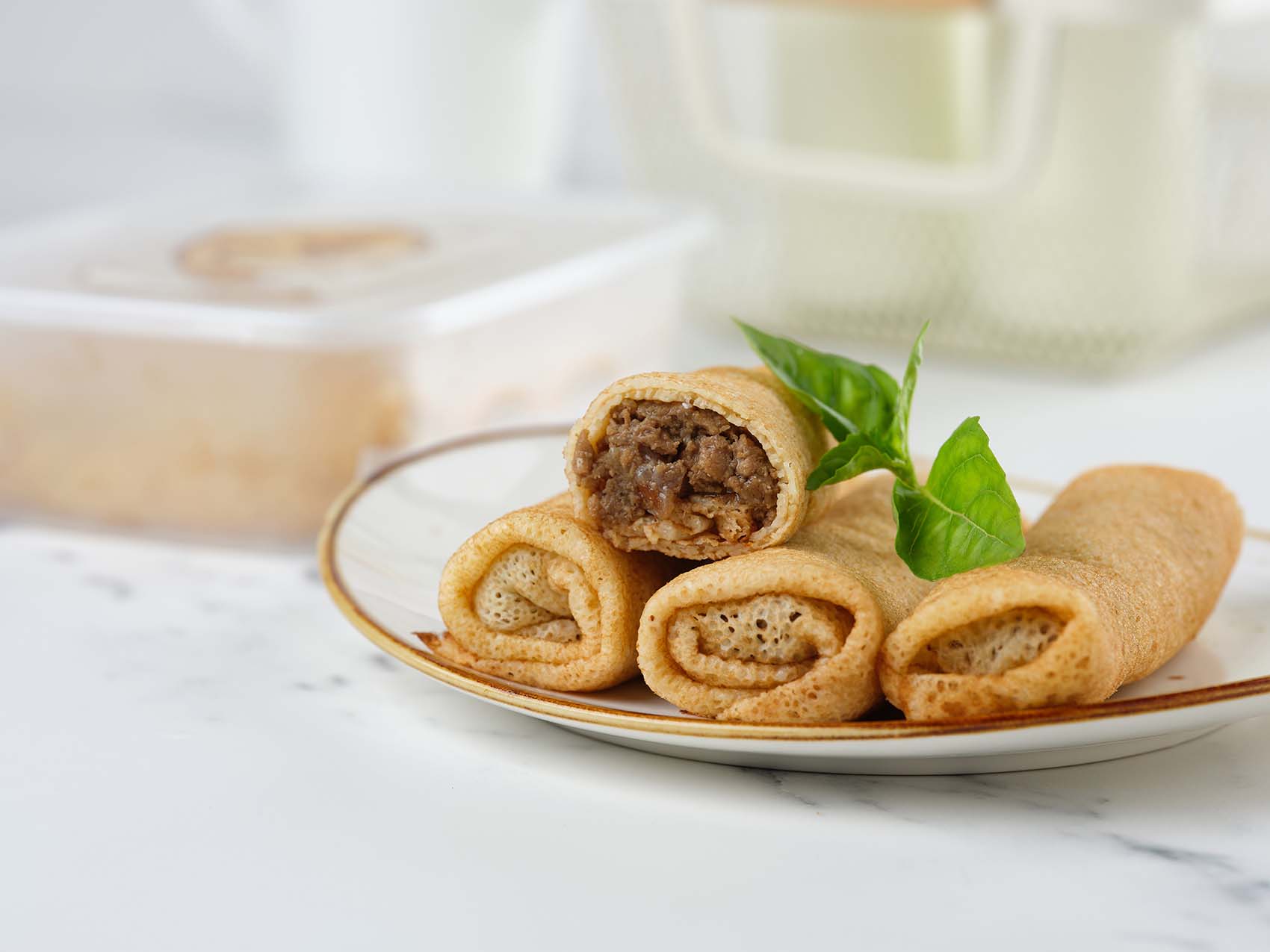 Блинчик с мясом шт