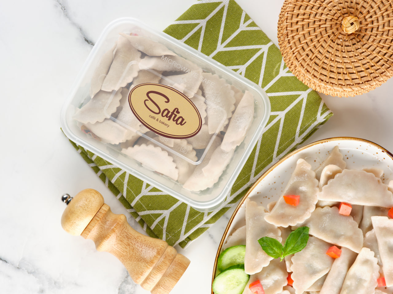 ПП Вареники с картошкой и грибами 