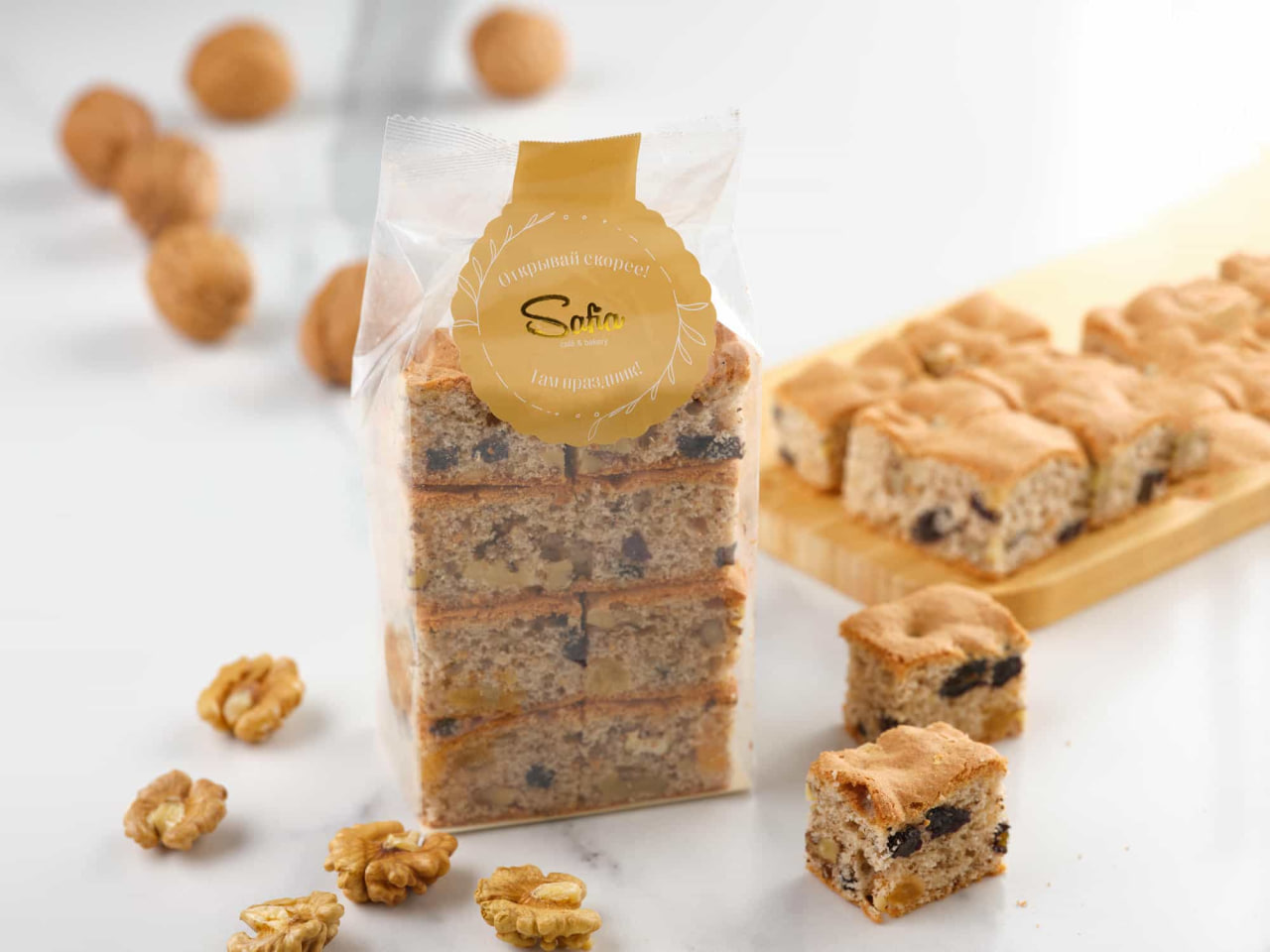 Печенье Мазурка в упаковке 