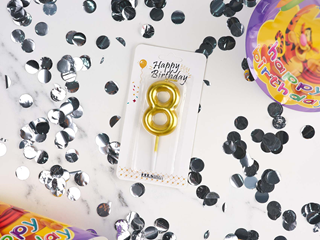 №8 Свечки Золотые