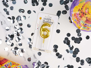 №6 Свечки Золотые